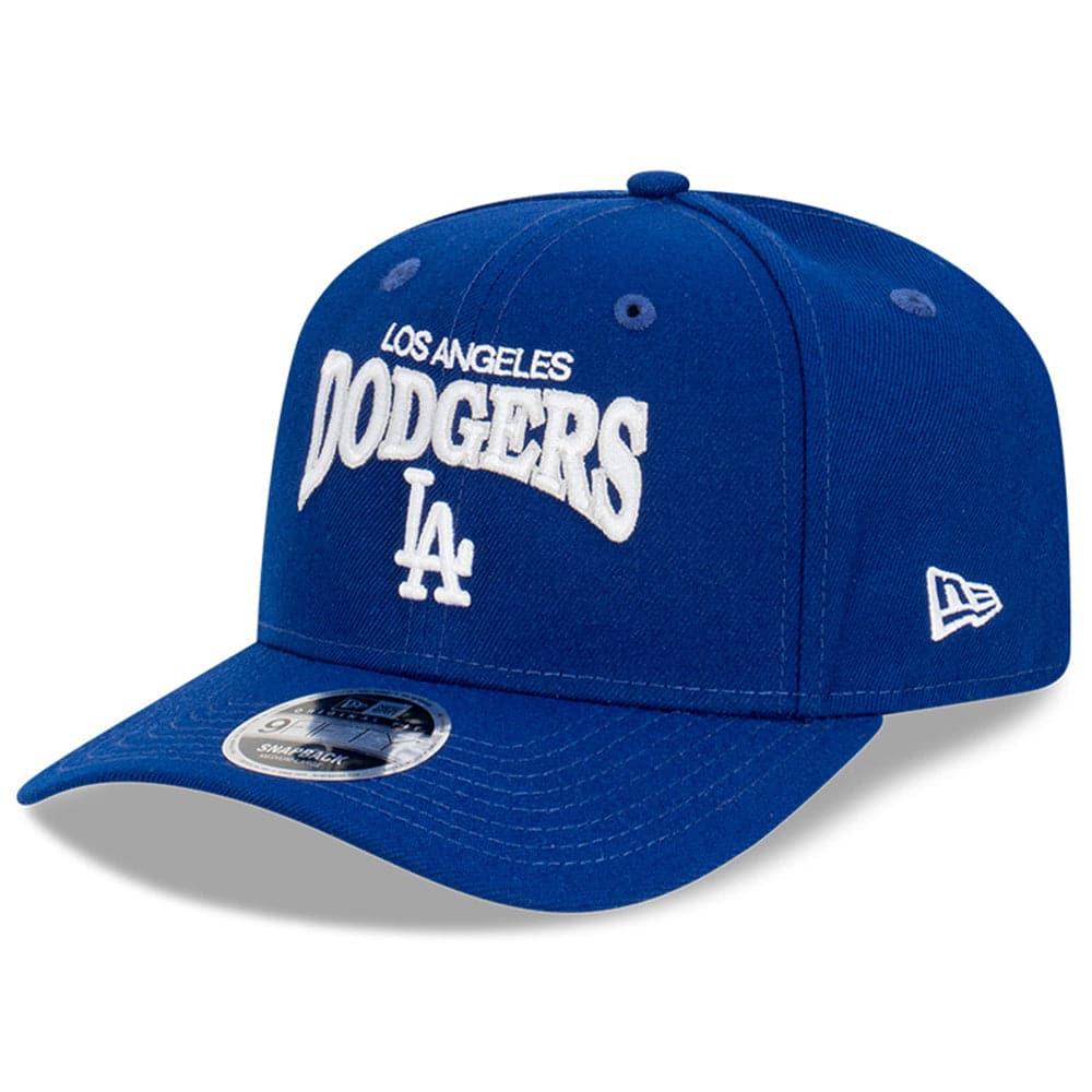 New Era Caps M/L Los Angeles Dodgers New Era MLB Team Arch Pre-Curved OF 9FIFTY Snapback Hat - Blue