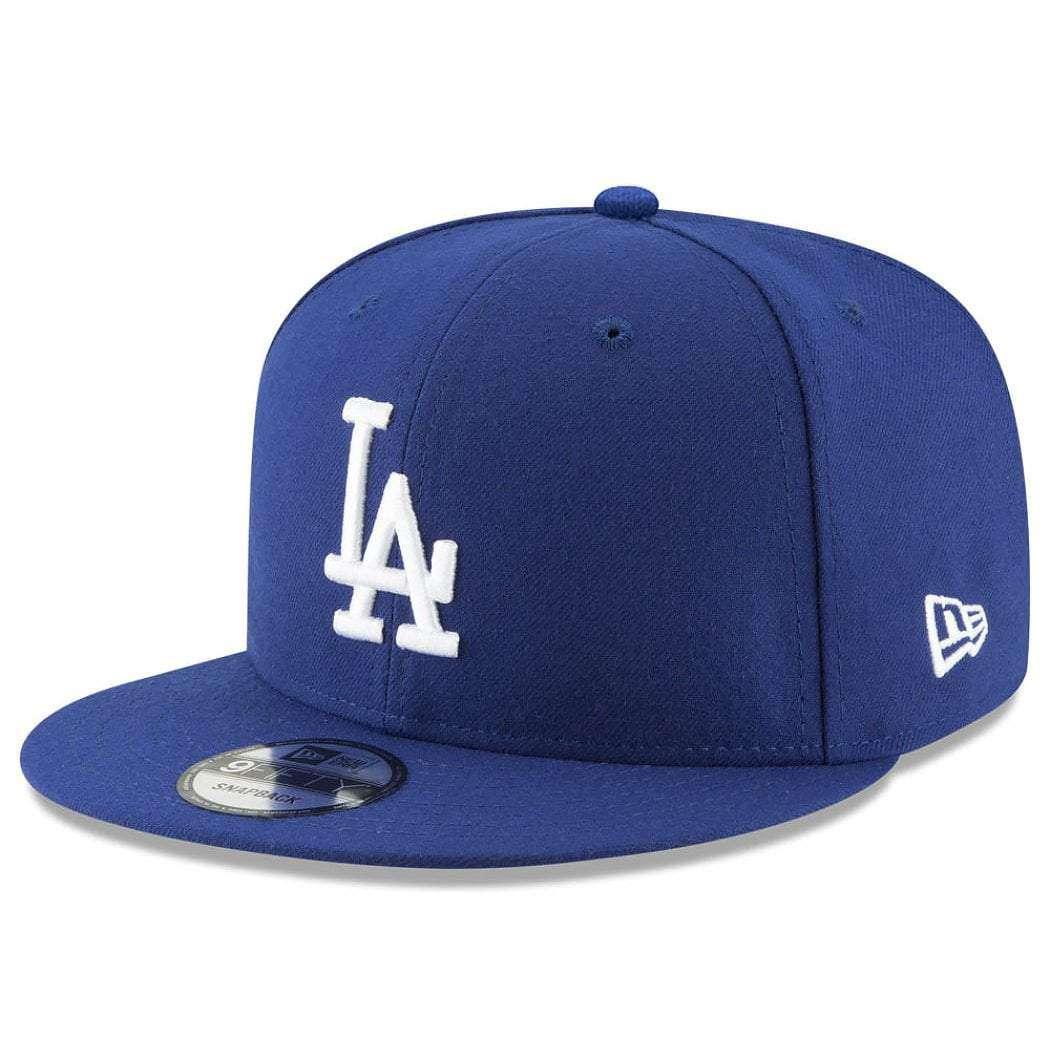 New Era Caps Los Angeles Dodgers New Era MLB Team Basic 9FIFTY Snapback Hat - Blue