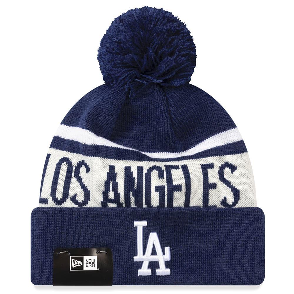 New Era Beanies Los Angeles Dodgers New Era MLB Team Stone Stripe Knit Beanie - Blue