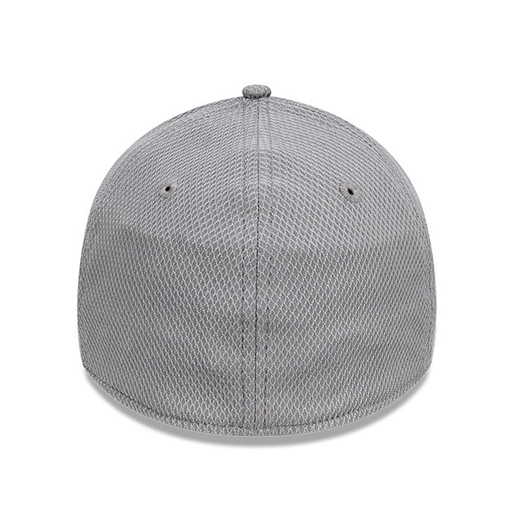 New Era Caps Los Angeles Dodgers New Era MLB Team Storm Diamond Era 39THIRTY Flex Fiit Curve Hat - Grey