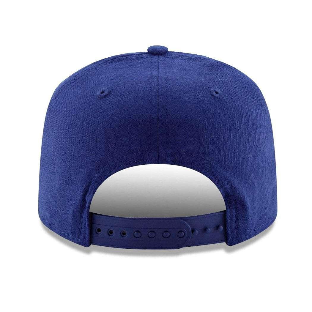 New Era Caps Los Angeles Dodgers New Era MLB Team Stretch-Snap 9FIFTY Curved Snapback Hat - Blue