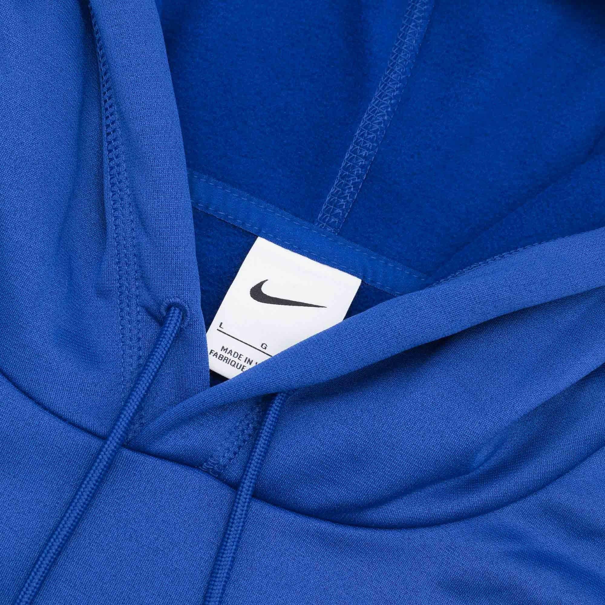 Nike Jumpers Los Angeles Dodgers Nike MLB Wordmark Therma Hoodie Jumper - Blue
