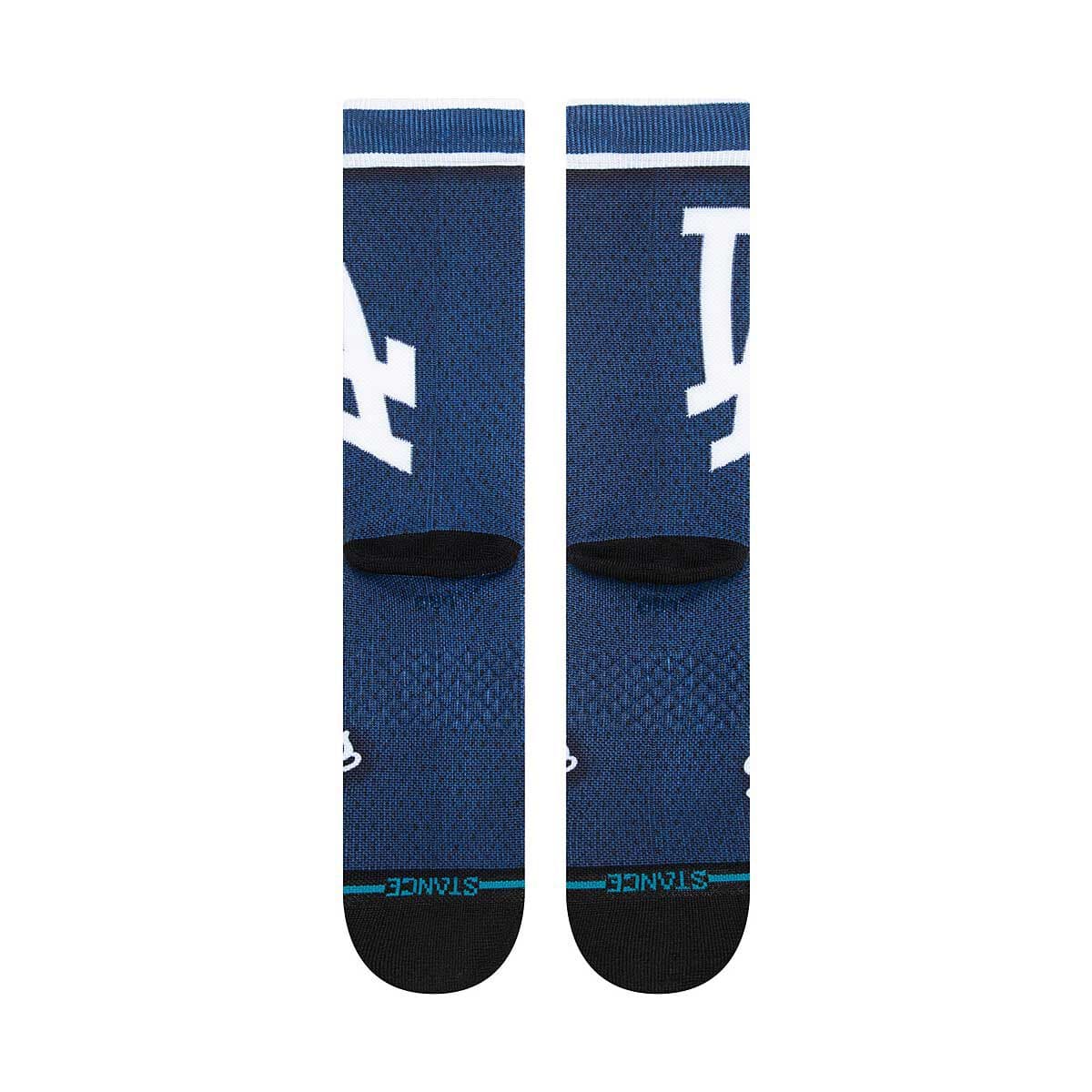 Stance Socks Large (9-12 US) Los Angeles Dodgers Stance MLB BP Jersey Crew Socks - Blue