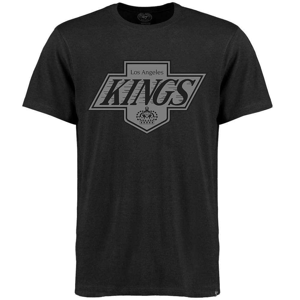 47 Brand T-Shirts Los Angeles Kings '47 NHL Frozen Rope T-Shirt - Black