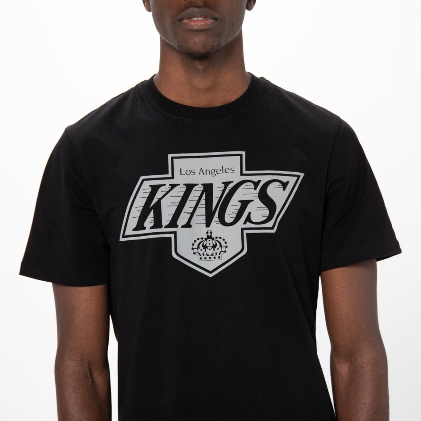 47 Brand T-Shirts Los Angeles Kings '47 NHL Imprint Echo T-Shirt - Black