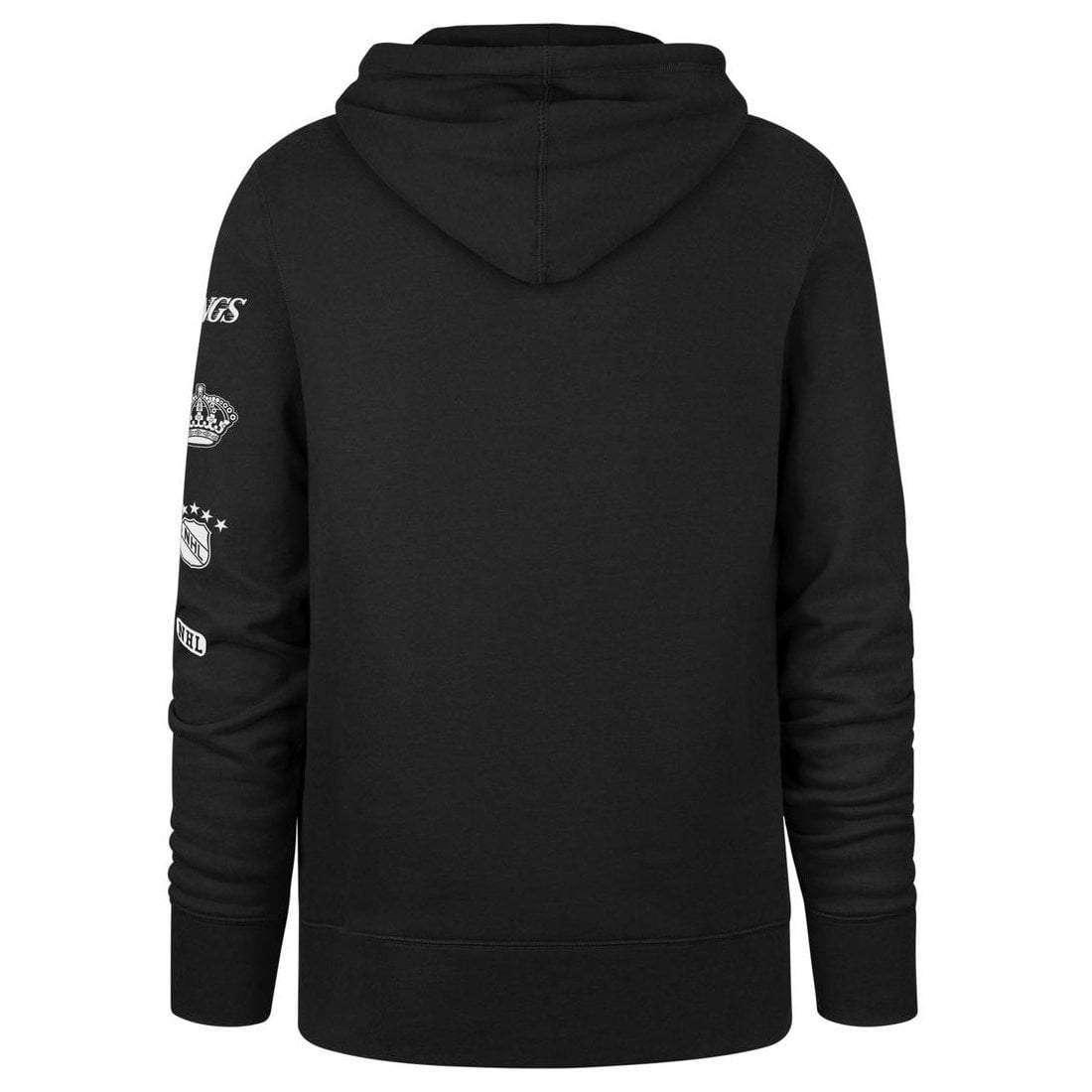 47 Brand Jumpers Los Angeles Kings '47 NHL Rundown Headline Hoodie Jumper - Black