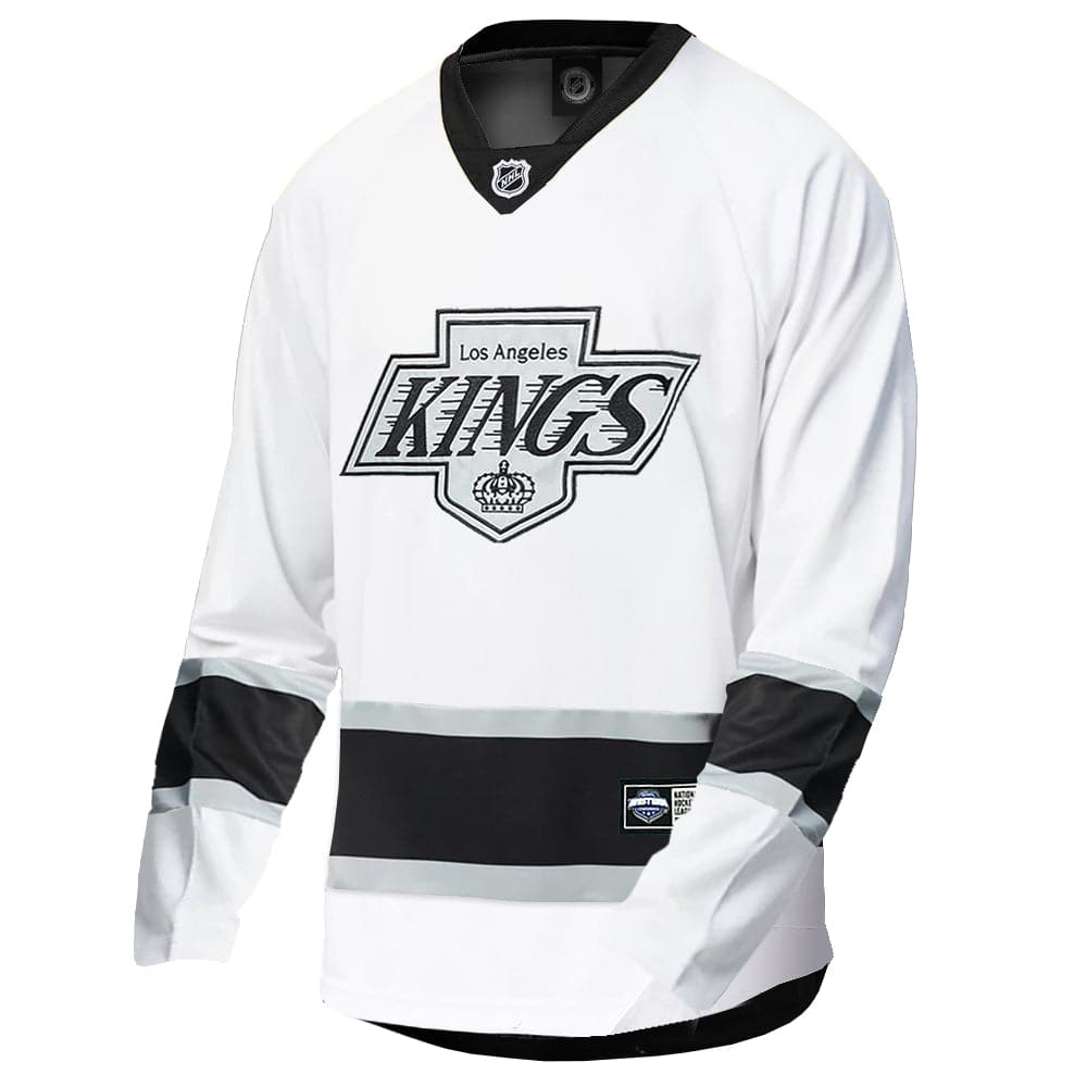 NHL Branded Jerseys Los Angeles Kings Majestic NHL Fan Replica Jersey - White