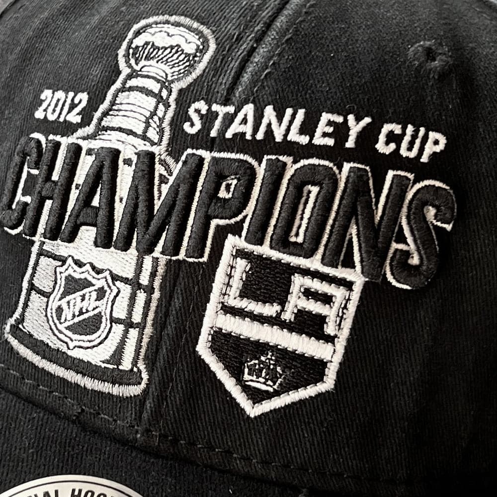 NHL Branded Caps Los Angeles Kings NHL 2012 Champs Vintage Deadstock Snapback Hat - Faded Black