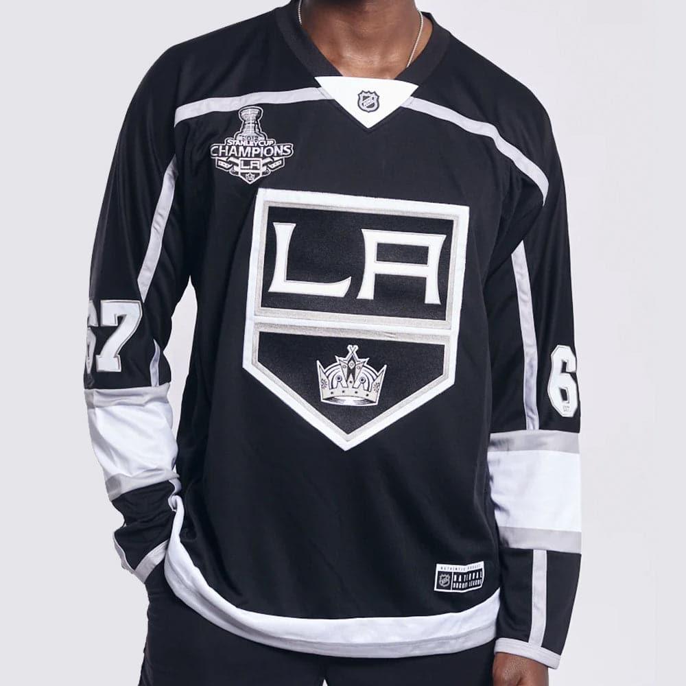 NHL Branded Jerseys Los Angeles Kings NHL 2012 Stanley Cup Replica Fan Jersey - Black