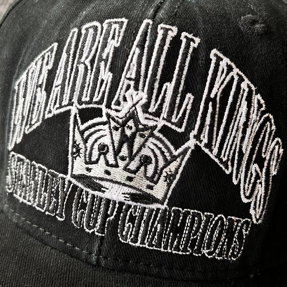 NHL Branded Caps Los Angeles Kings NHL Vintage Deadstock Snapback Hat - Faded Black