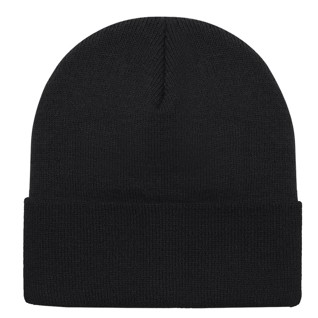 NHL Branded Beanies Los Angeles Kings NHL Vintage Logo Cuff Knit Beanie - Black