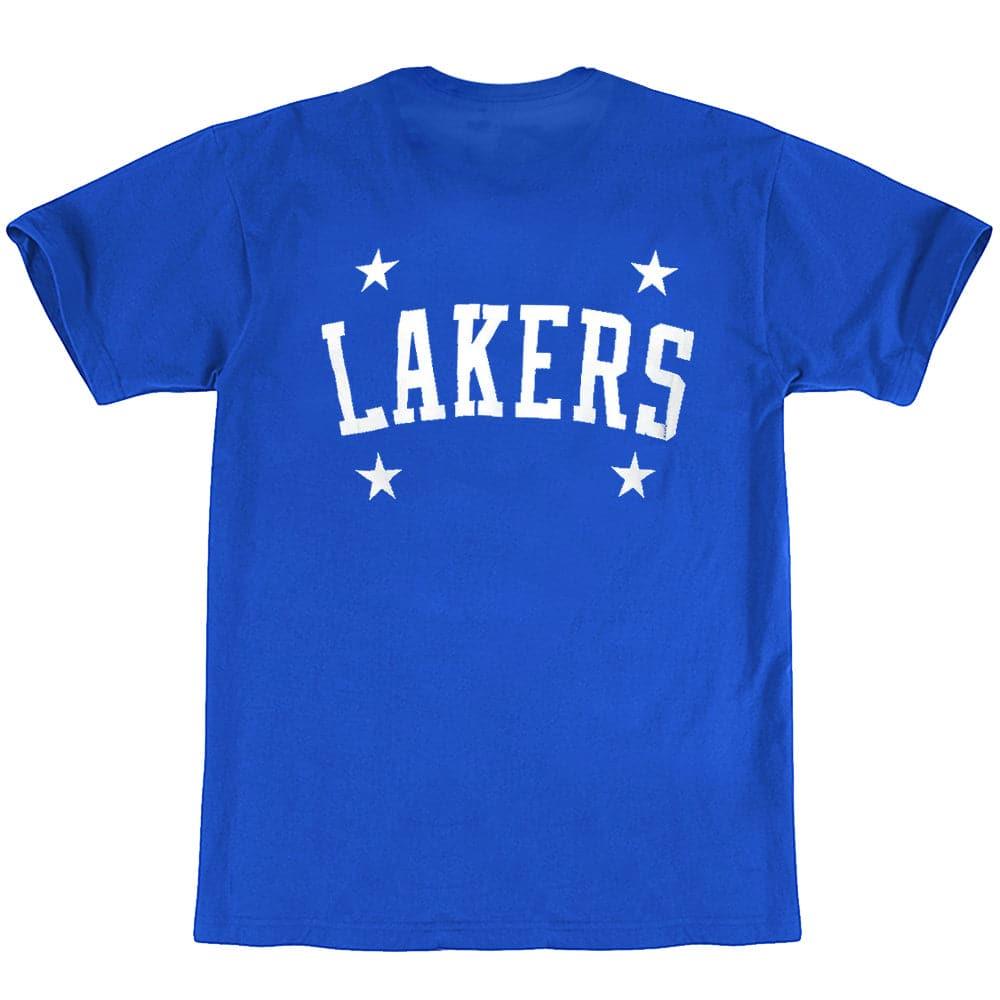Mitchell And Ness T-Shirts Los Angeles Lakers Mitchell & Ness NBA Colour Pop T-Shirt - Blue