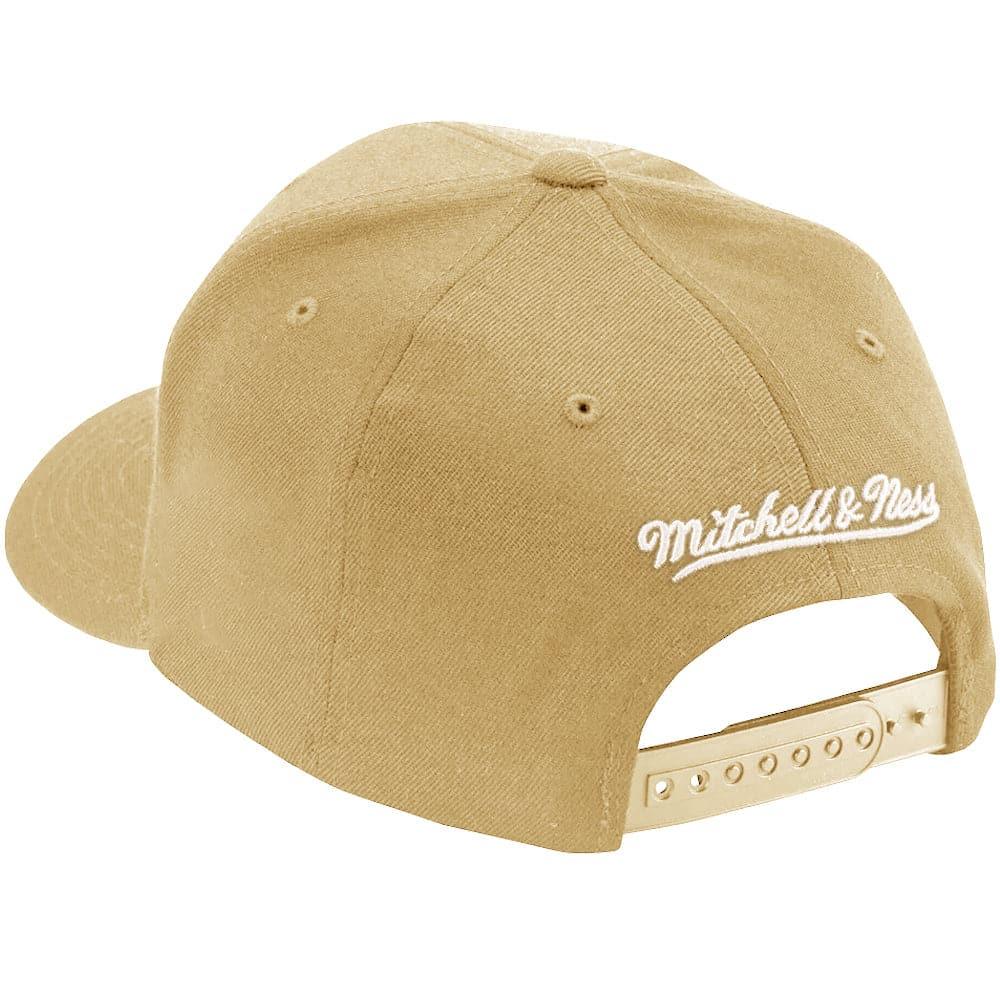 Mitchell And Ness Caps Los Angeles Lakers Mitchell & Ness NBA HWC Classic Red Snapback Hat - Camel