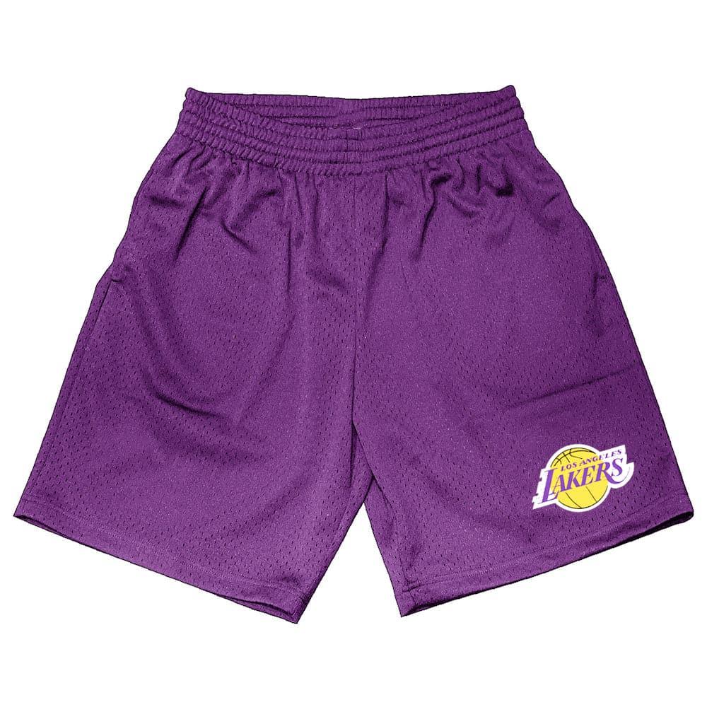 Mitchell And Ness Shorts Los Angeles Lakers Mitchell & Ness NBA HWC Team Mesh Shorts - Purple