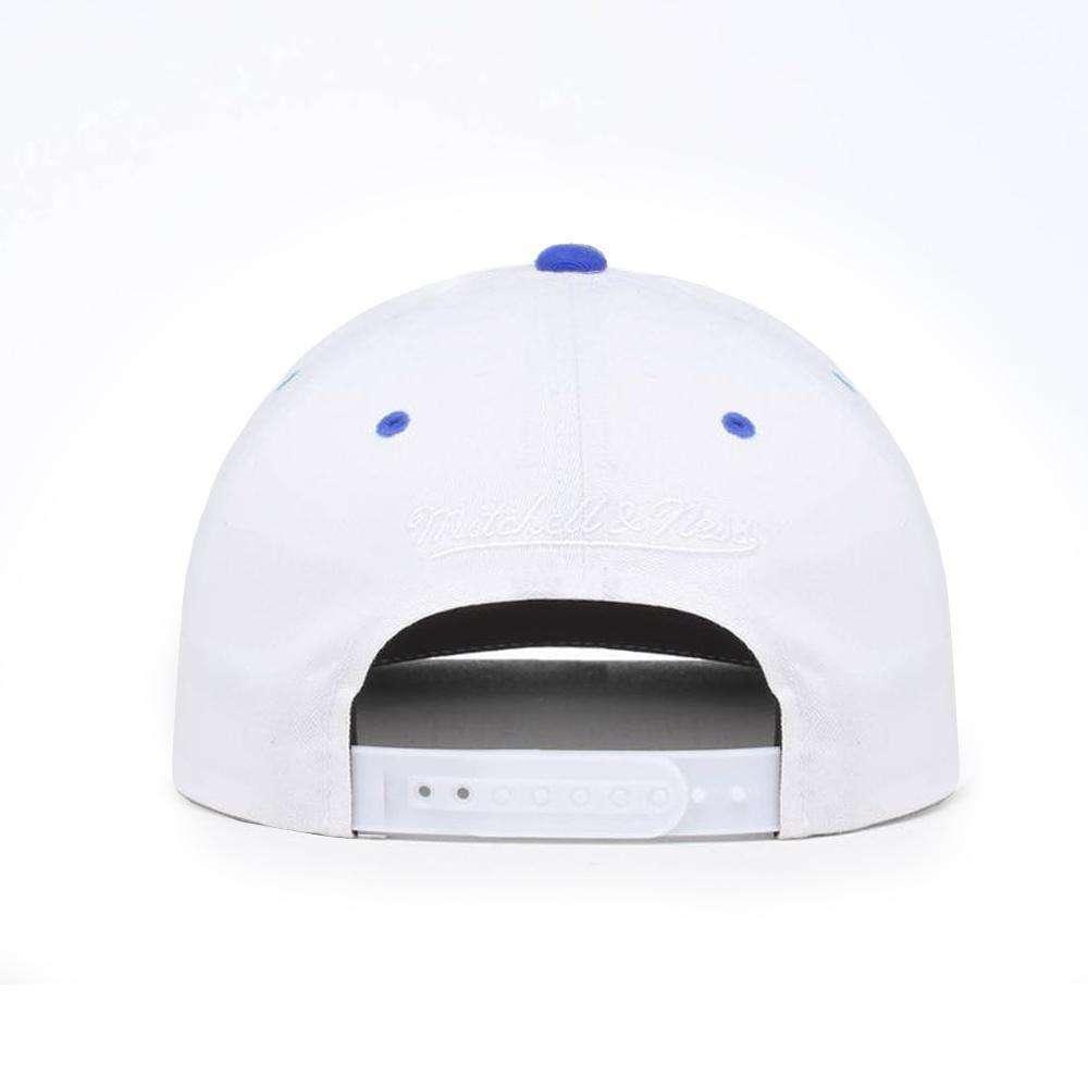 Mitchell And Ness Caps Los Angeles Lakers Mitchell & Ness NBA Retro Script Snapback Hat - White