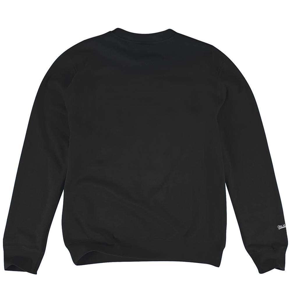 Mitchell And Ness Jumpers Los Angeles Lakers Mitchell & Ness NBA Team Wordmark Crew Jumper - Black