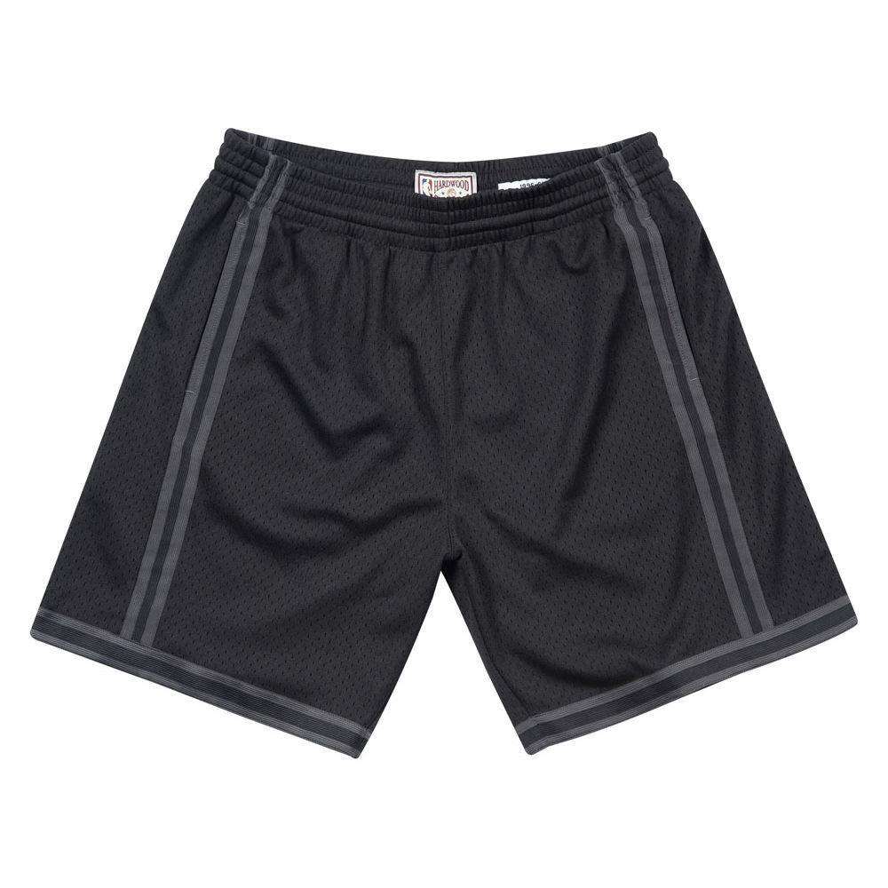 Mitchell And Ness Shorts Los Angeles Lakers Mitchell & Ness NBA Tonal Black Swingman Shorts