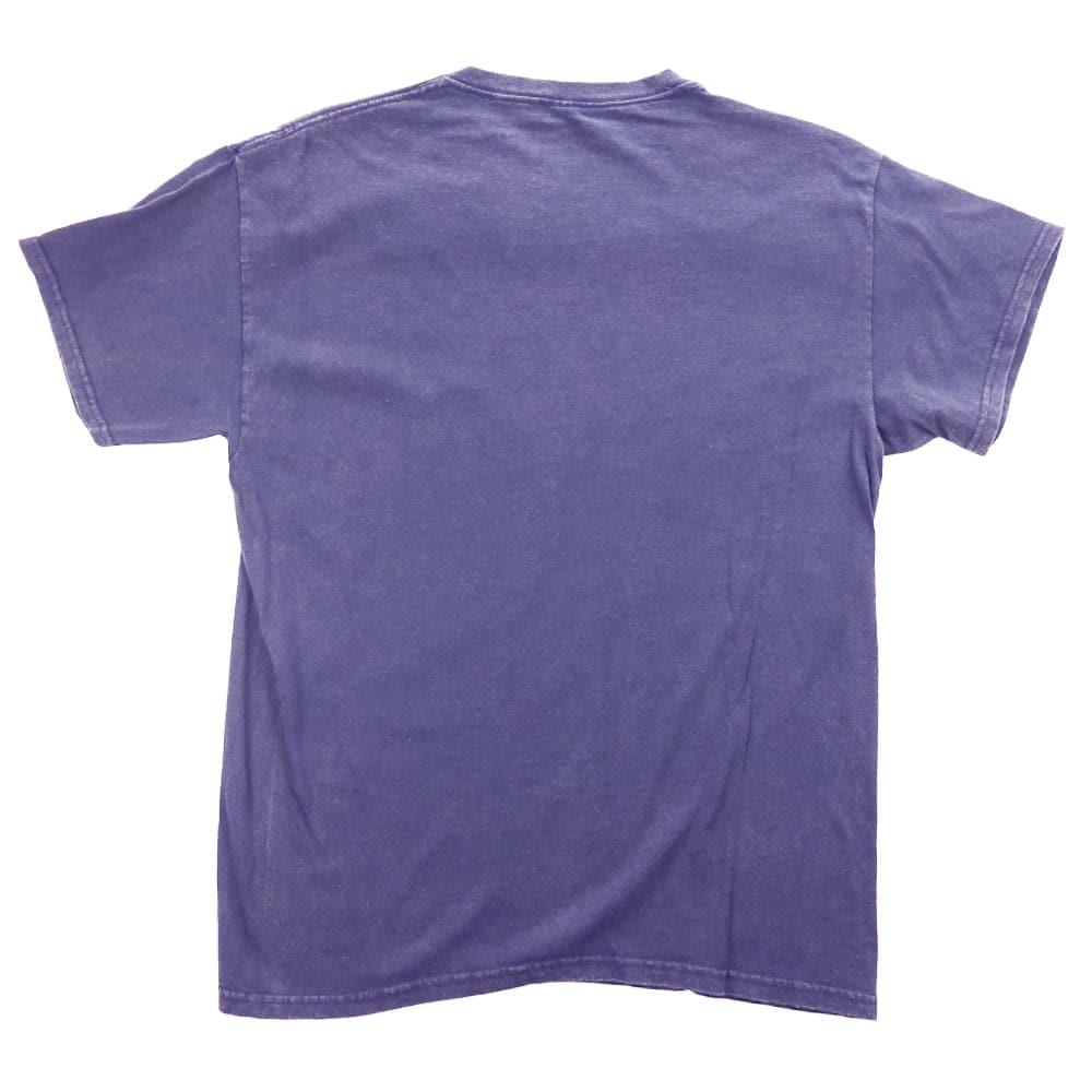 Mitchell And Ness T-Shirts Los Angeles Lakers Mitchell & Ness NBA Vintage Crest Logo T-Shirt - Faded Purple