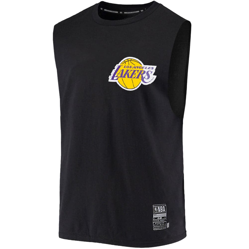 NBA Essentials T-Shirts Los Angeles Lakers NBA Essentials Flip/Flip Muscle Tank - Black