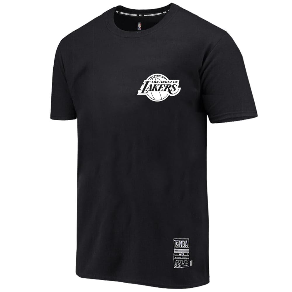 NBA Essentials T-Shirts Los Angeles Lakers NBA Essentials Mono Repeat T-Shirt - Black