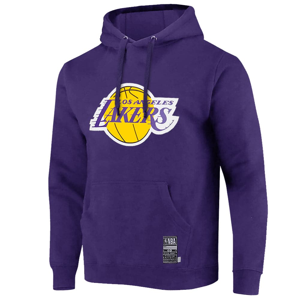 NBA Essentials Jumpers Los Angeles Lakers NBA Essentials Team Logo Hoodie Jumper - Purple