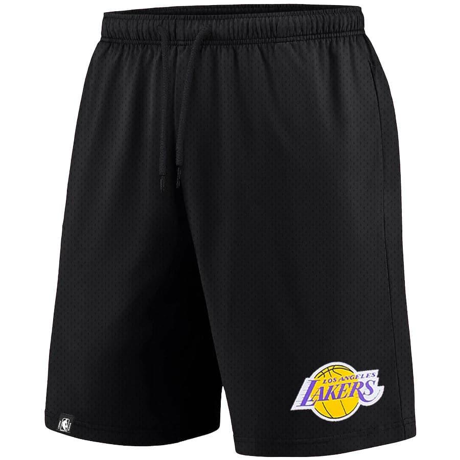 NBA Essentials Shorts Los Angeles Lakers NBA Essentials Team Logo Mesh Shorts - Black