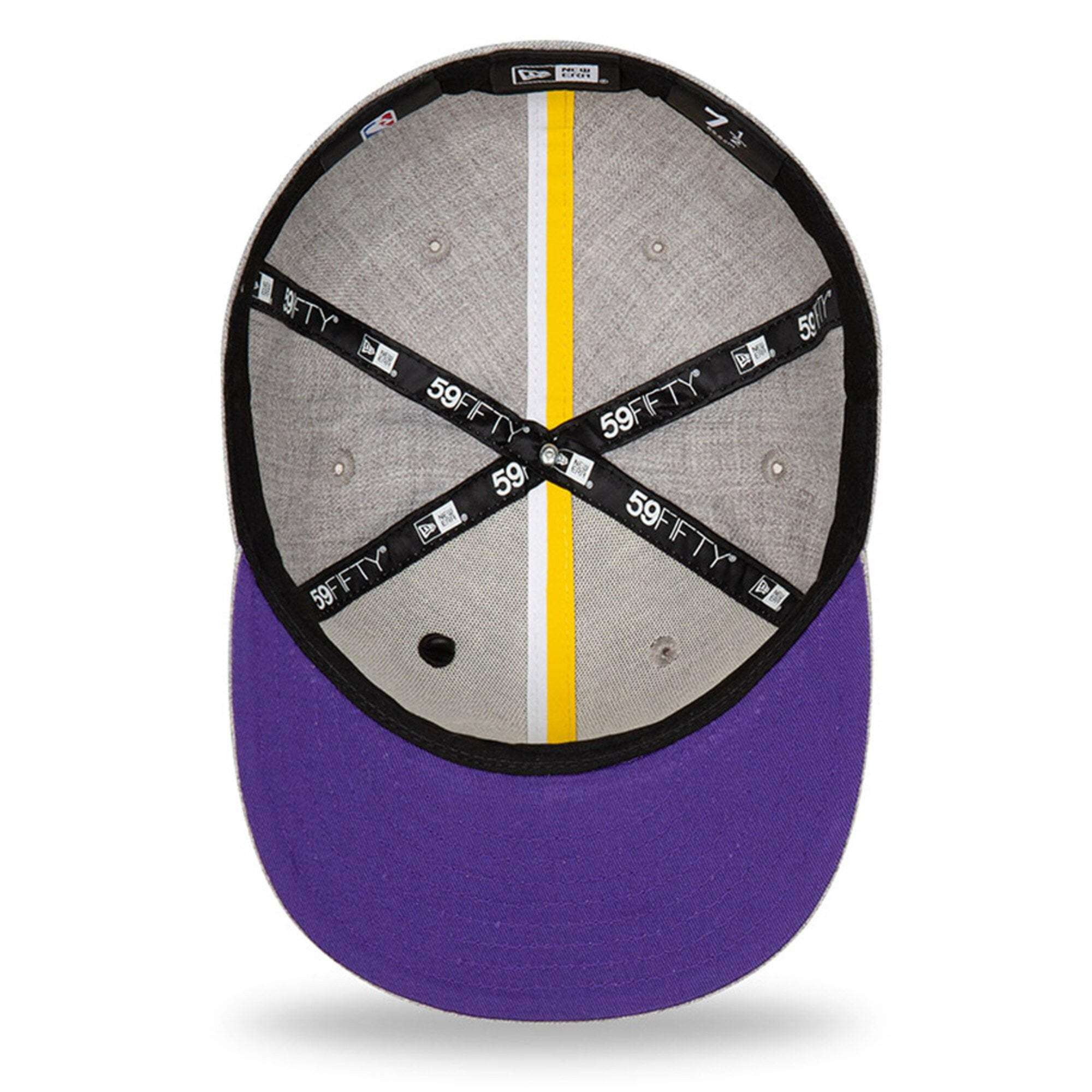New Era Caps Los Angeles Lakers New Era 2019 NBA Draft 59FIFTY Fitted Hat - Heather
