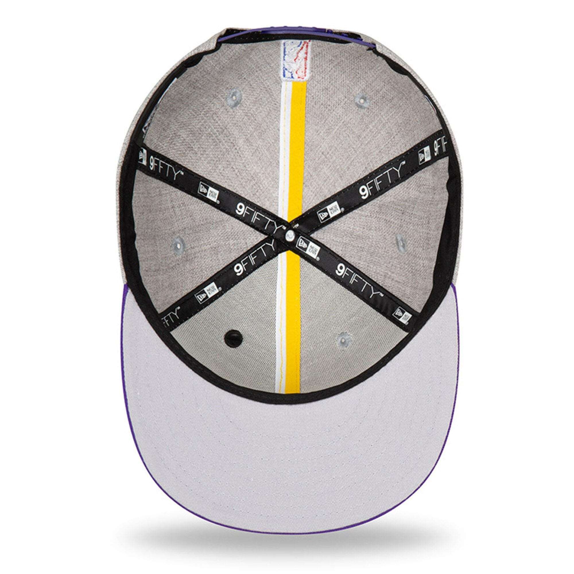 New Era Caps Los Angeles Lakers New Era 2019 NBA Draft 9FIFTY Snapback Hat - Heather