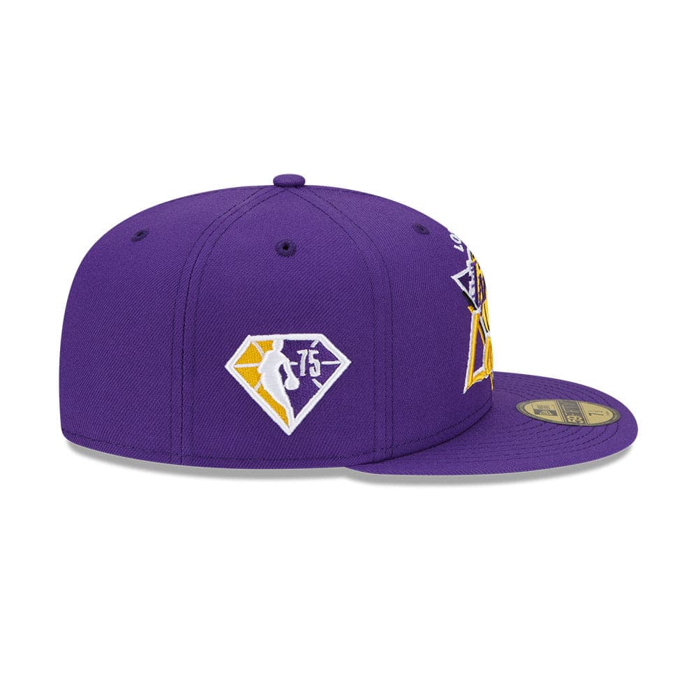 New Era Caps Los Angeles Lakers New Era 2021 NBA Tip Off 59FIFTY Fitted Hat - Purple