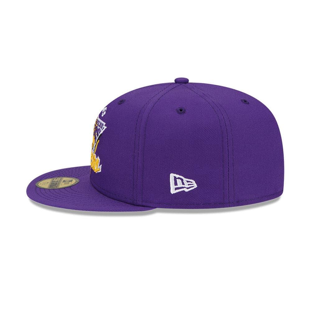 New Era Caps Los Angeles Lakers New Era 2021 NBA Tip Off 59FIFTY Fitted Hat - Purple