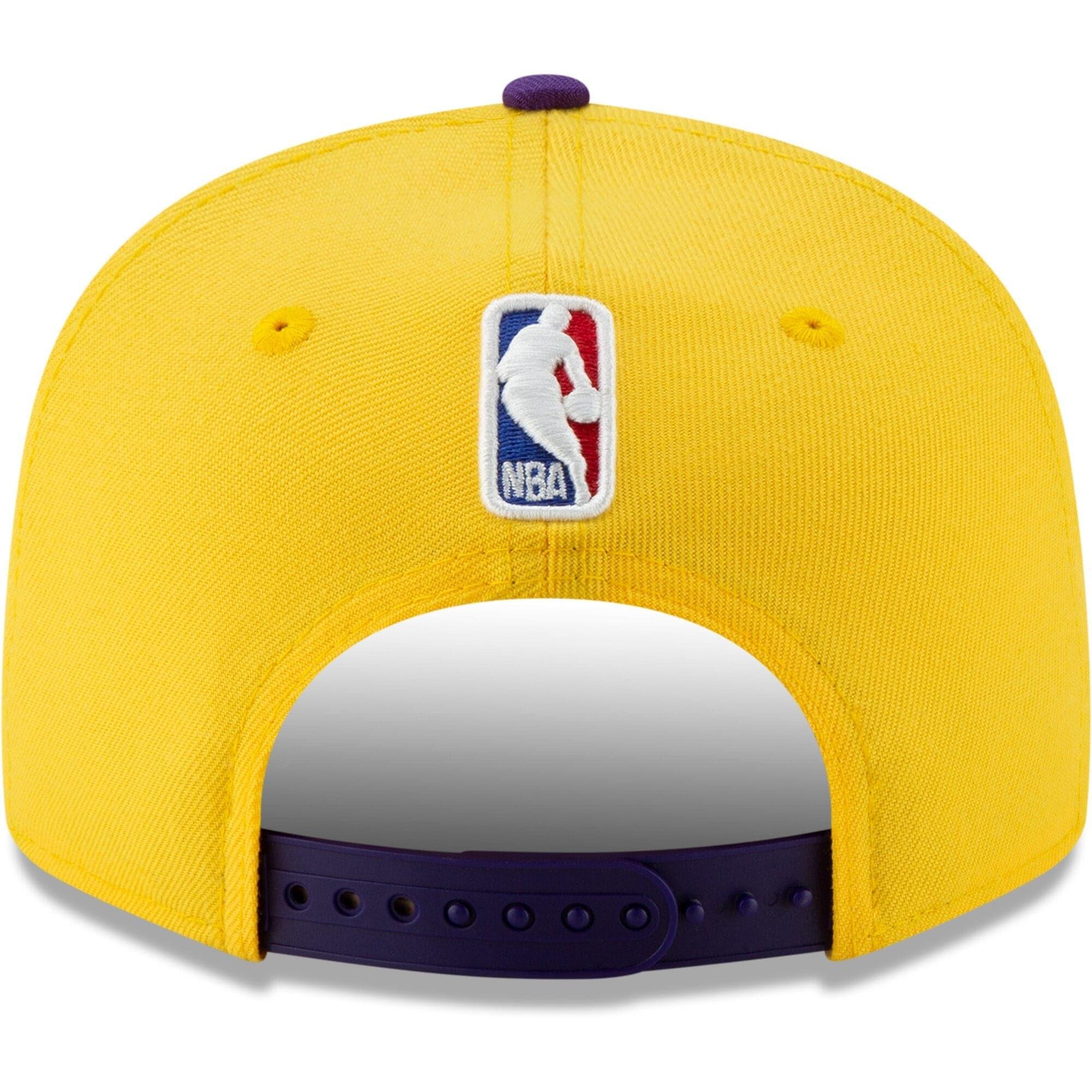 New Era Caps Los Angeles Lakers New Era NBA 2019 City Series 9FIFTY Snapback Hat - Yellow
