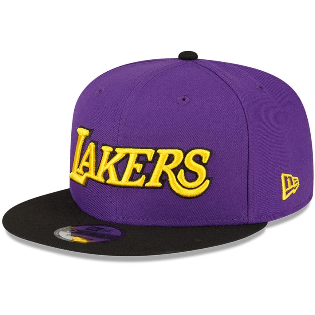 New Era Caps Los Angeles Lakers New Era NBA 22-23 Statement 9FIFTY Snapback Hat - Purple