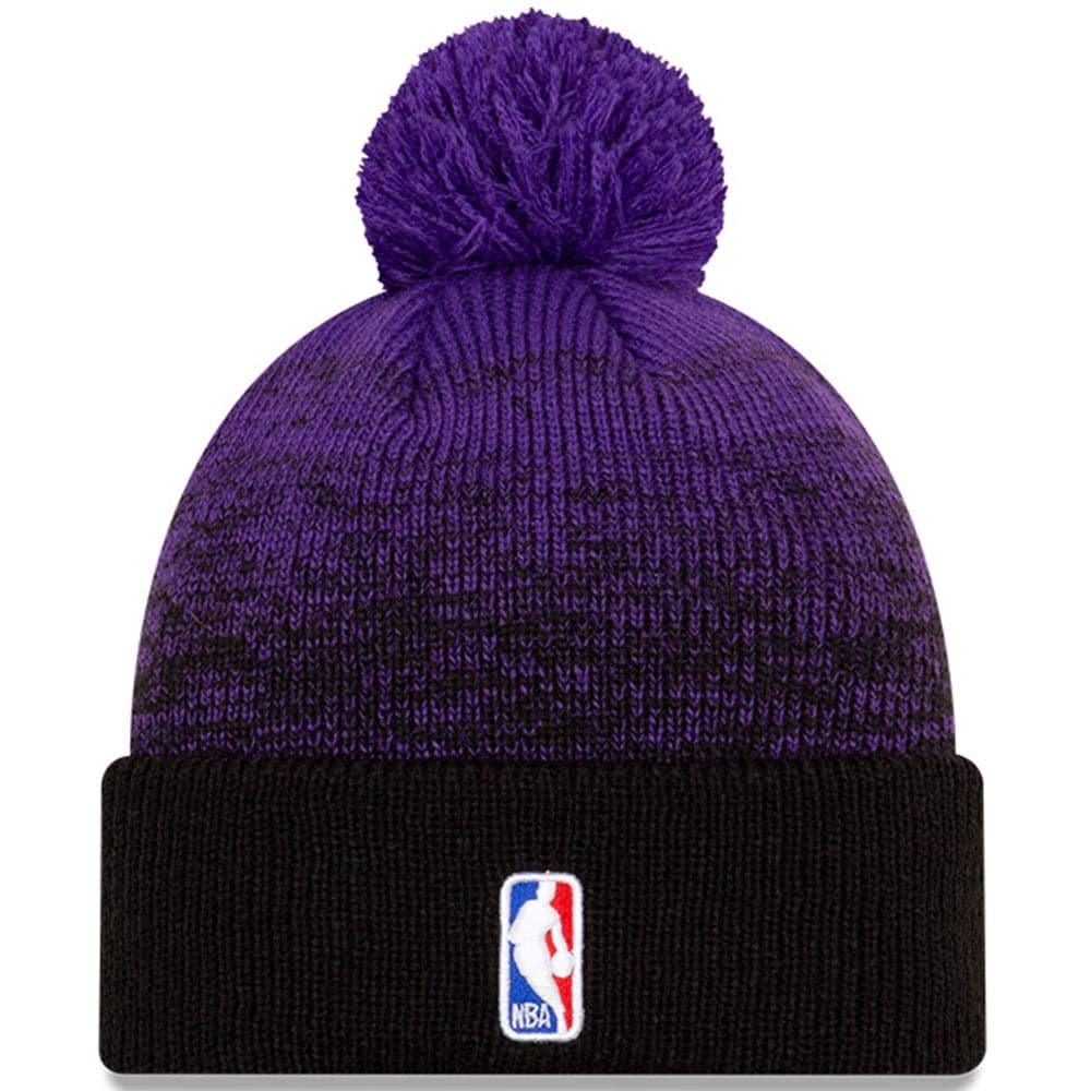 New Era Beanies Los Angeles Lakers New Era NBA Back Half Knit Beanie - Purple