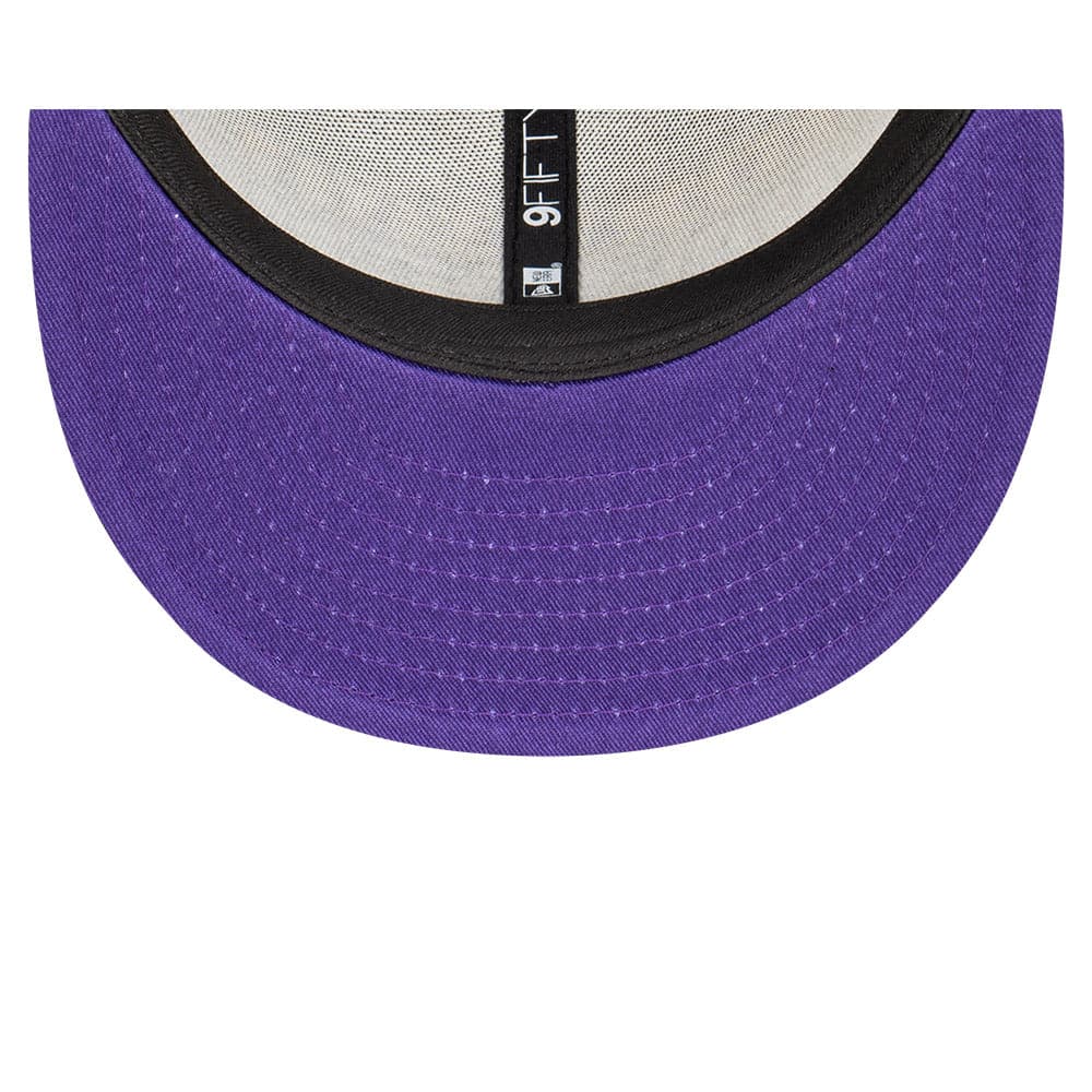 New Era Caps Los Angeles Lakers New Era NBA Insider 9FIFTY Snapback Hat - Black