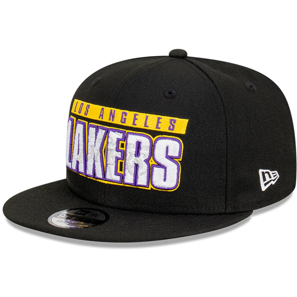 New Era Caps Los Angeles Lakers New Era NBA Insider 9FIFTY Snapback Hat - Black
