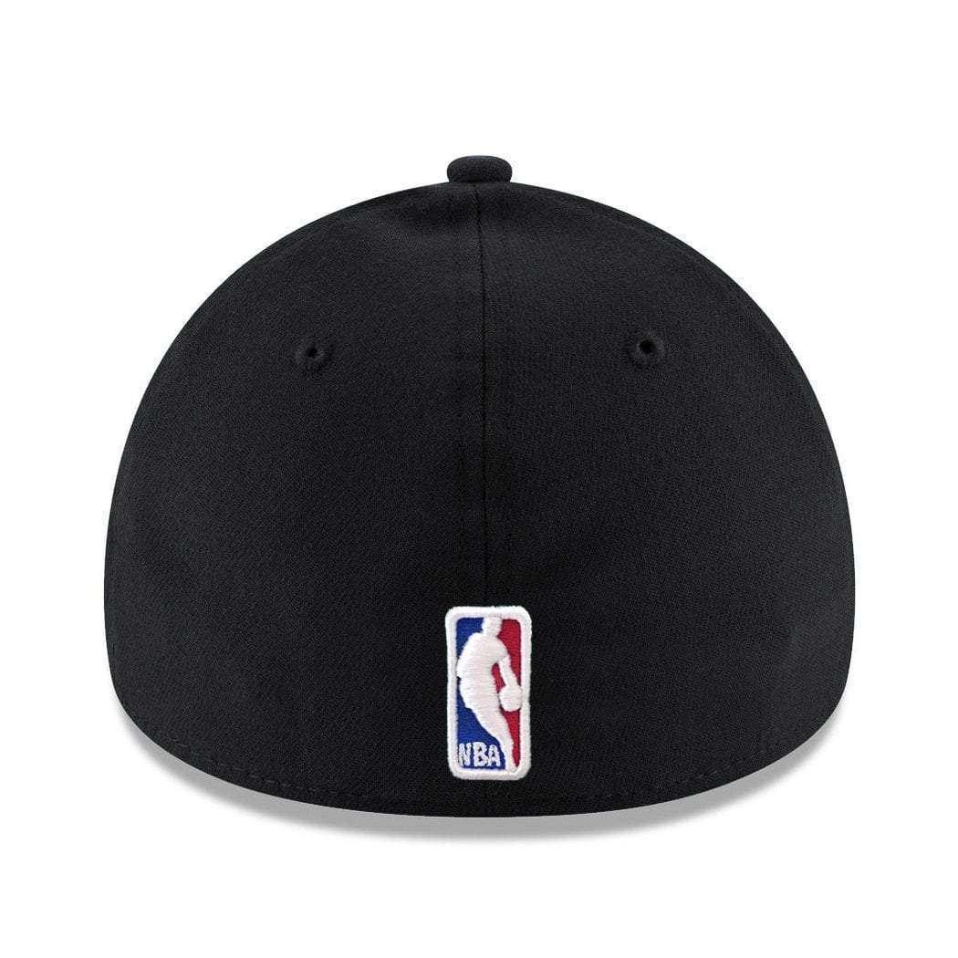 New Era Caps Los Angeles Lakers New Era NBA Team 39THIRTY Stretch-Fit Curve Hat - Black