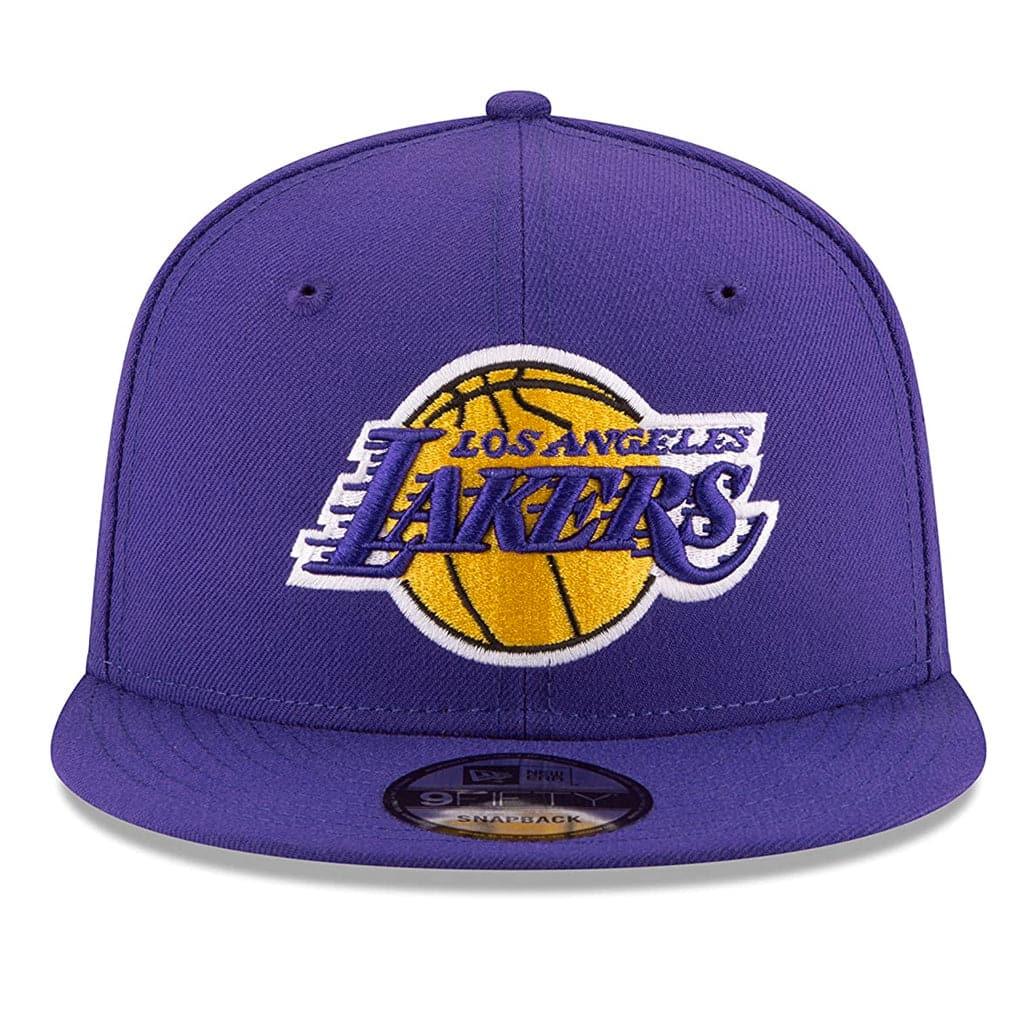 New Era Caps Los Angeles Lakers New Era NBA Team 9FIFTY Snapback Hat - Purple