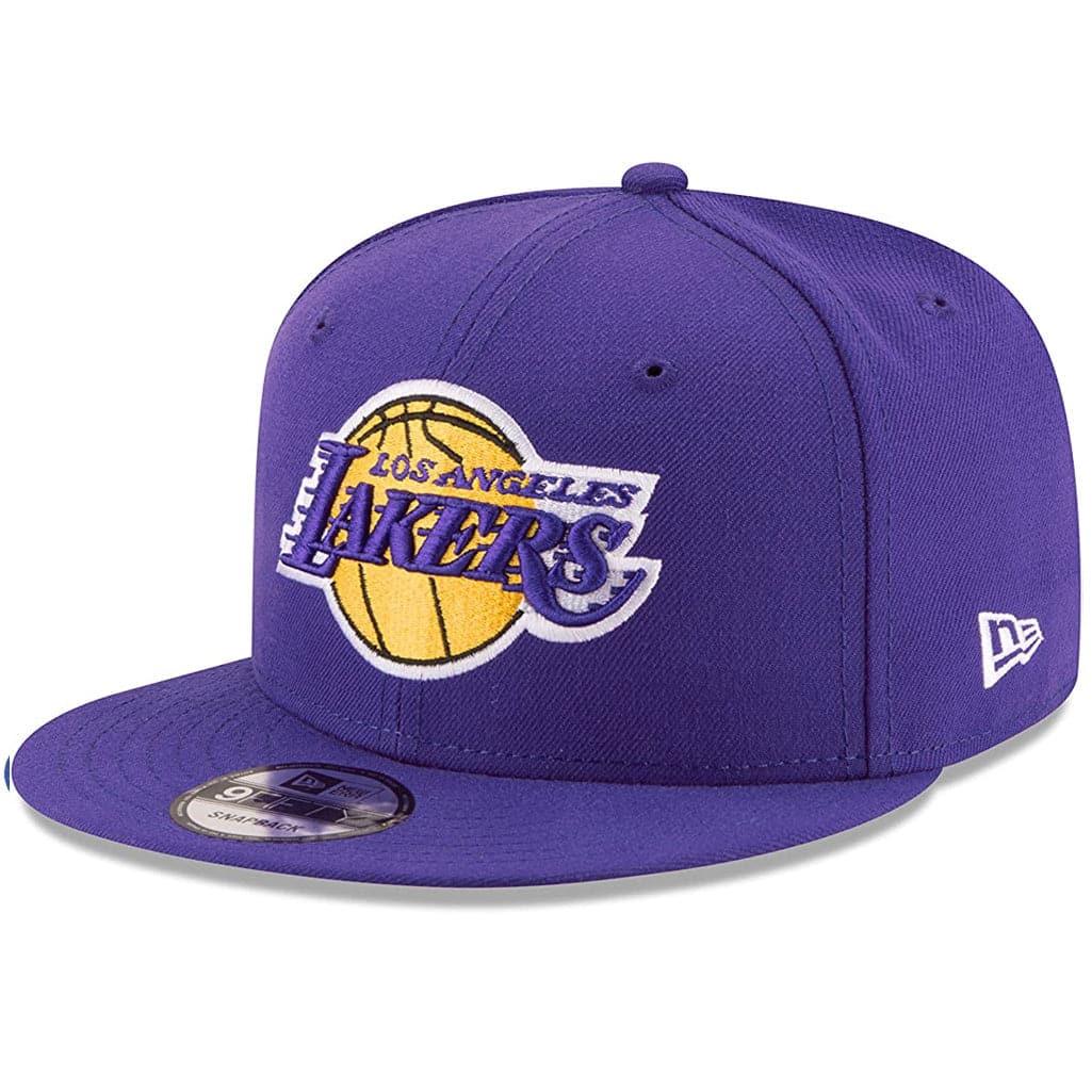 New Era Caps Los Angeles Lakers New Era NBA Team 9FIFTY Snapback Hat - Purple