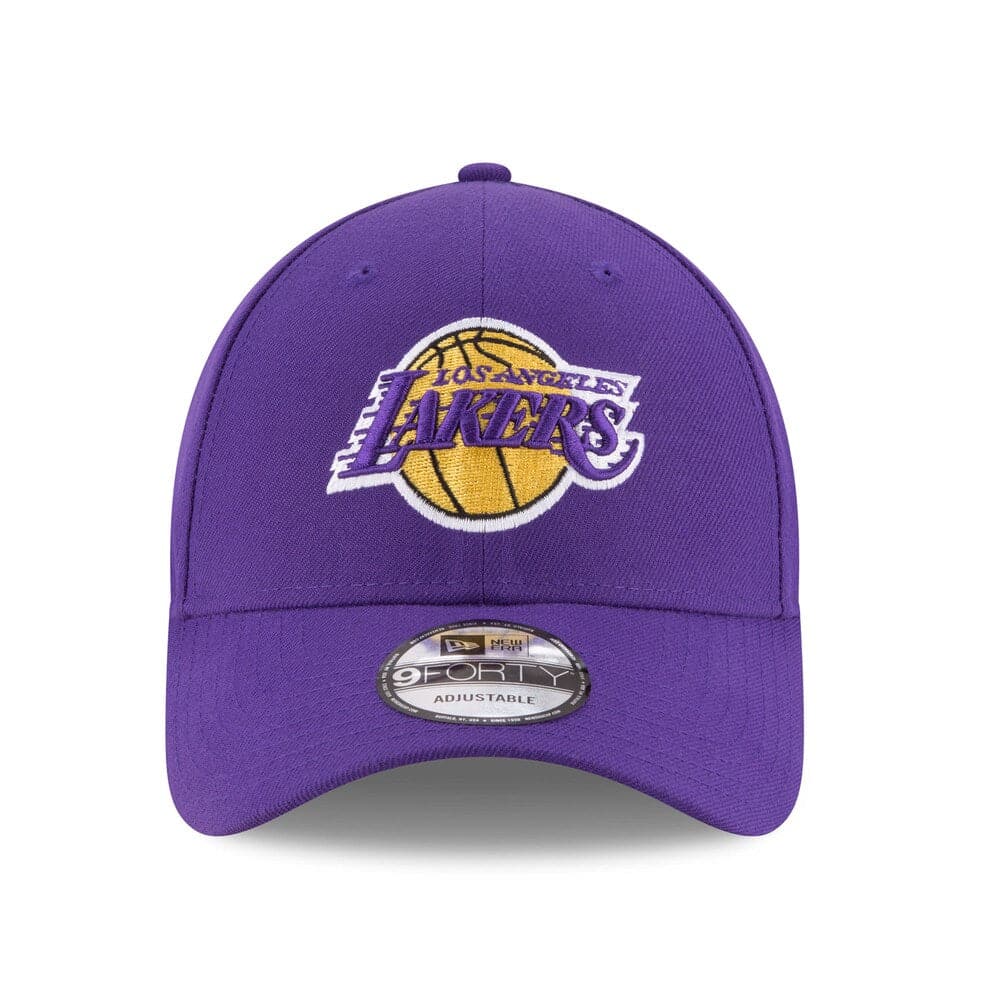 New Era Caps Los Angeles Lakers New Era NBA Team 9FORTY Snapback Hat - Purple