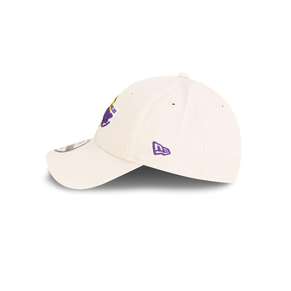 New Era Caps Los Angeles Lakers New Era NBA Team 9FORTY Snapback Hat - Stone