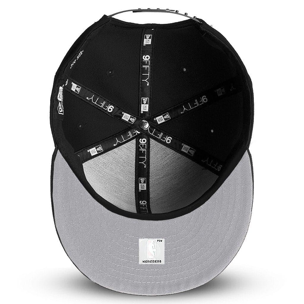 New Era Caps Los Angeles Lakers New Era NBA Team Colour 9FIFTY Snapback Hat - Black