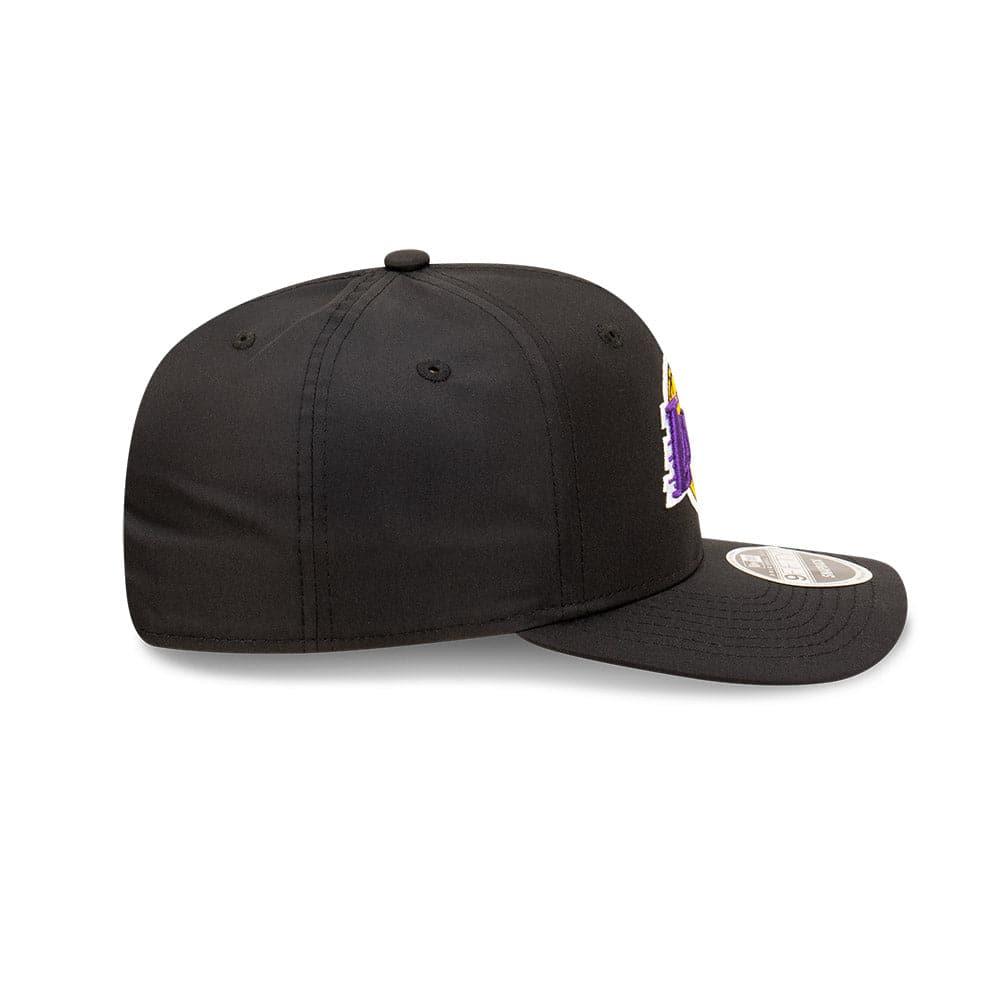 New Era Caps Adjustable M/L Los Angeles Lakers New Era NBA Team Prolite 9FIFTY OF Pre-Curved Snapback Hat - Black
