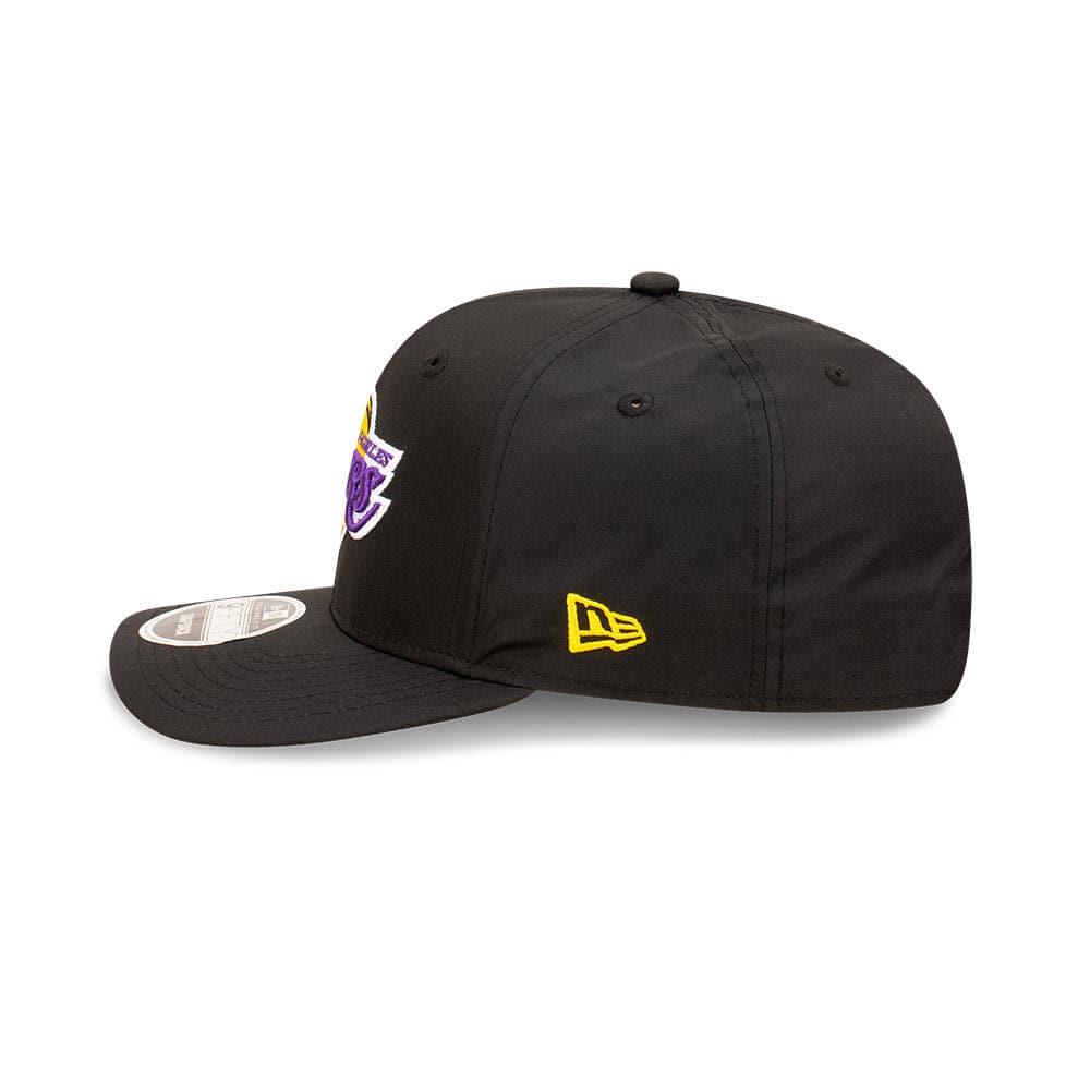 New Era Caps Adjustable M/L Los Angeles Lakers New Era NBA Team Prolite 9FIFTY OF Pre-Curved Snapback Hat - Black