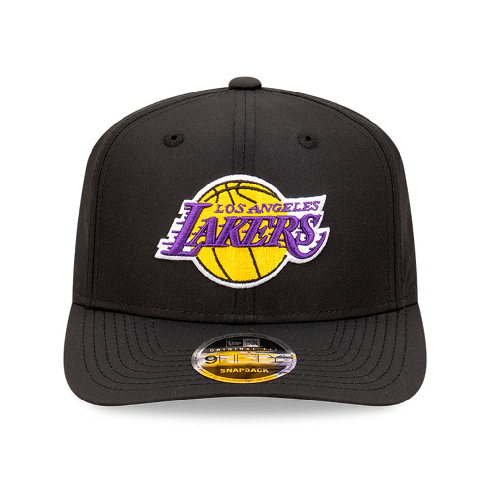 New Era Caps Adjustable M/L Los Angeles Lakers New Era NBA Team Prolite 9FIFTY OF Pre-Curved Snapback Hat - Black