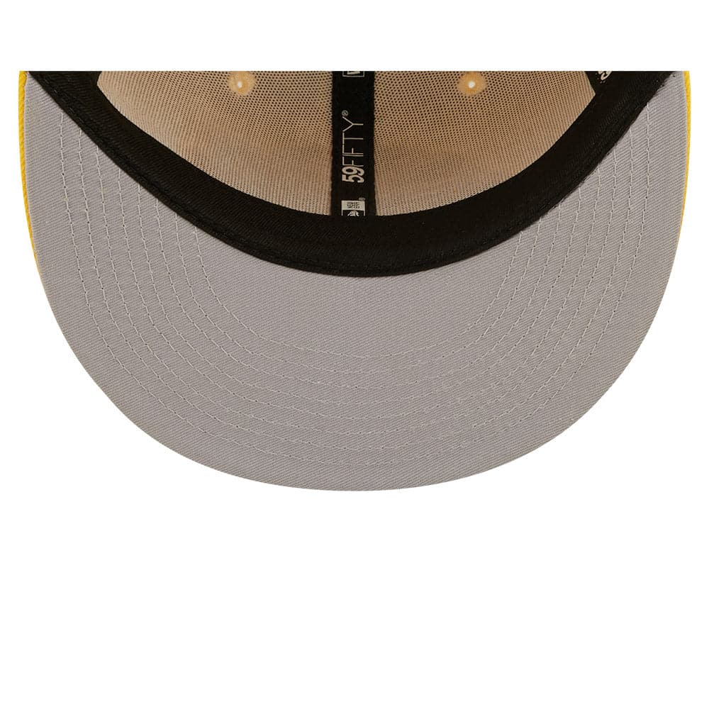 New Era Caps Los Angeles Lakers New Era NBA Tonal 2-Tone 59FIFTY Fitted Hat - Yellow