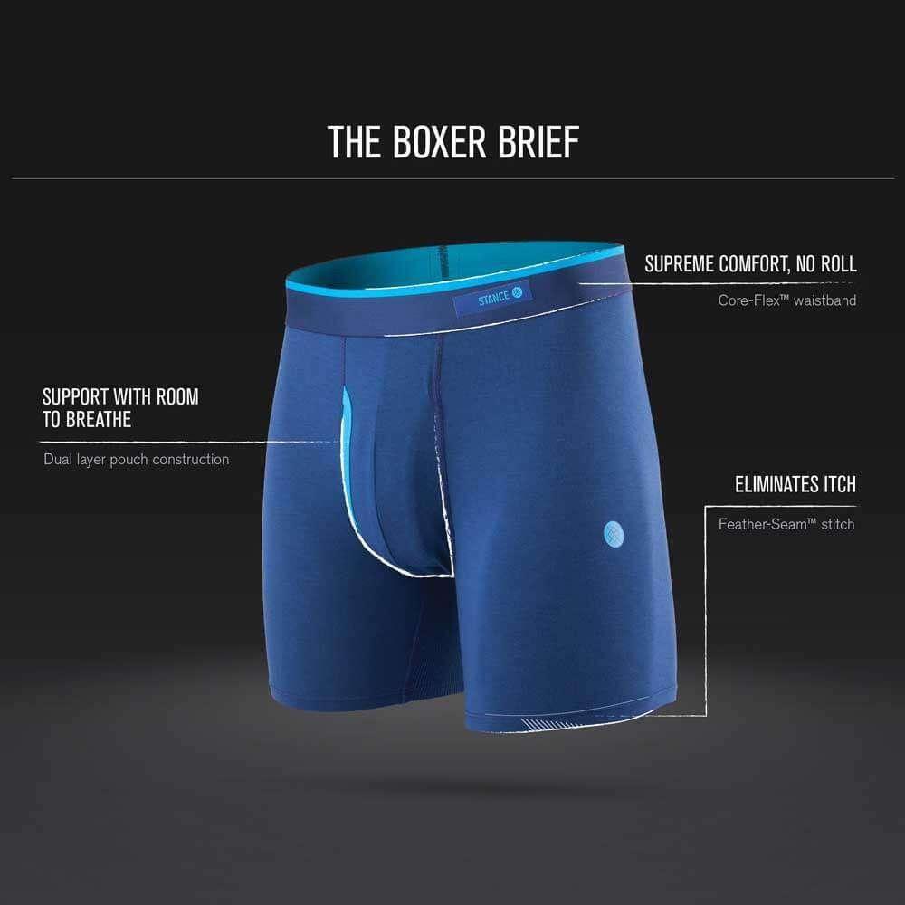 Stance Socks Los Angeles Lakers Stance NBA HWC Boxer Short Briefs - Purple