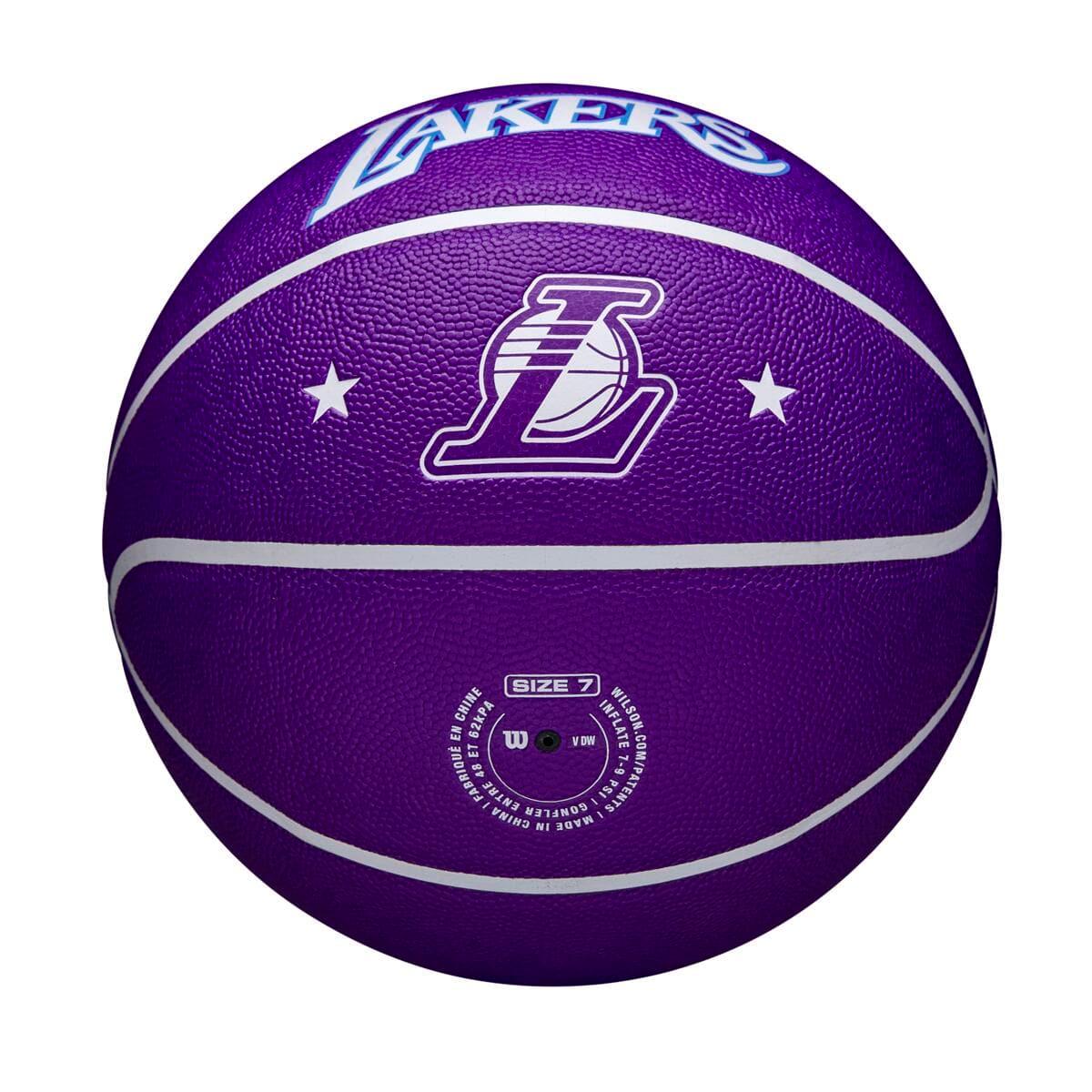 Wilson Sporting Goods Balls Los Angeles Lakers Wilson NBA City Edition Collector Basketball - Size 7