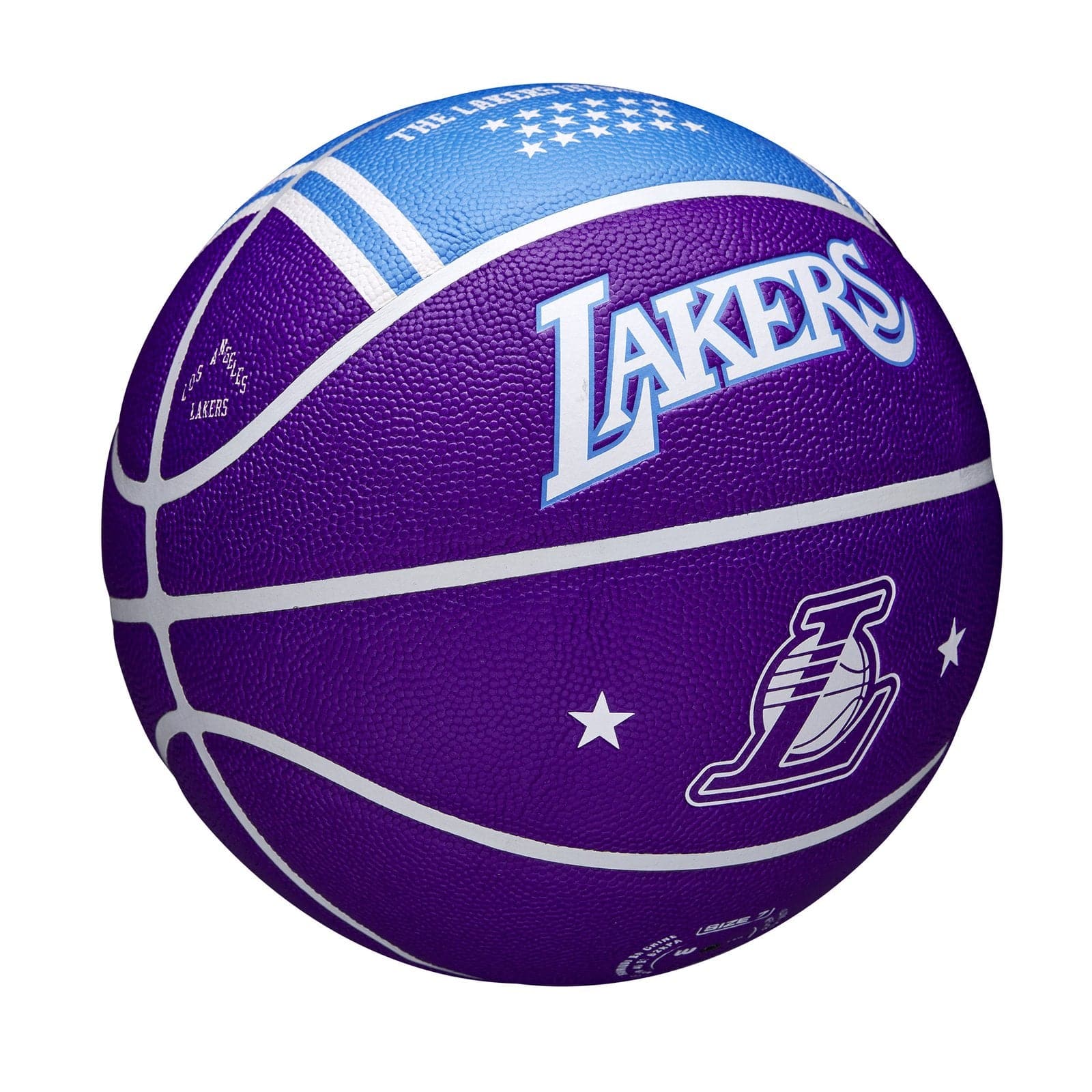 Wilson Sporting Goods Balls Los Angeles Lakers Wilson NBA City Edition Collector Basketball - Size 7