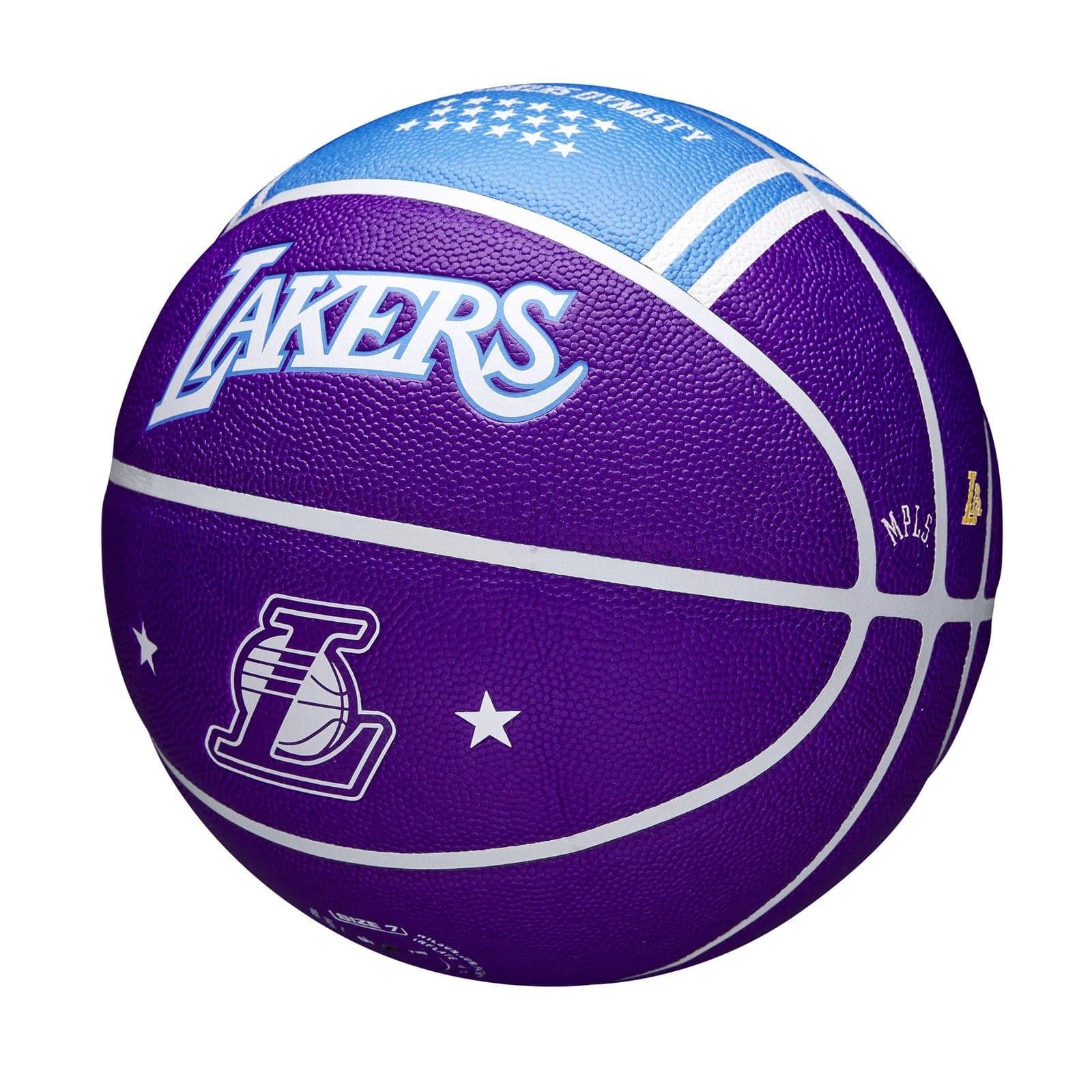 Wilson Sporting Goods Balls Los Angeles Lakers Wilson NBA City Edition Collector Basketball - Size 7