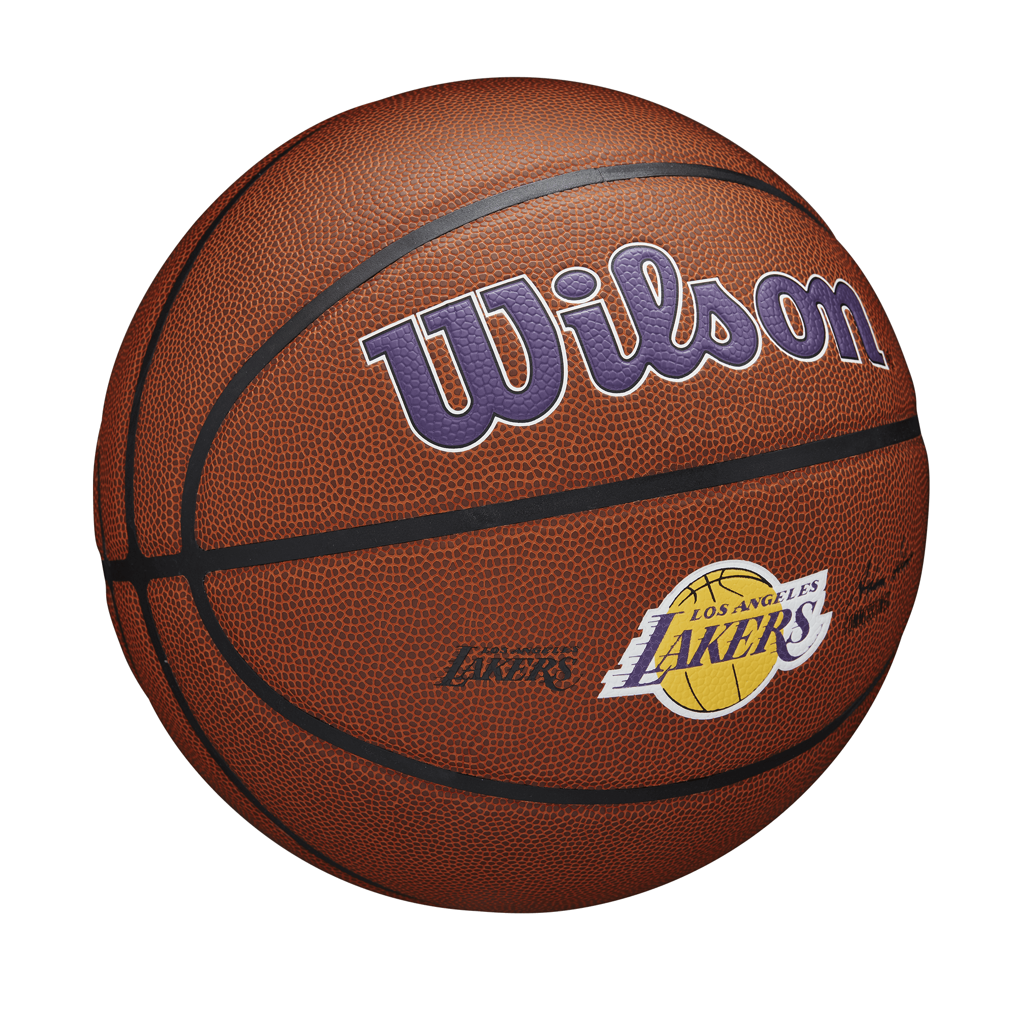 Wilson Sporting Goods Balls Los Angeles Lakers Wilson NBA Team Full Size Basketball Ball